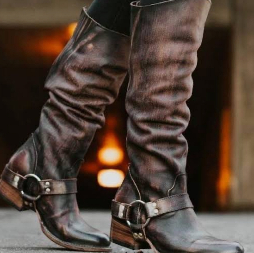 Freebird By Steve Madden Sterling Leather Boots